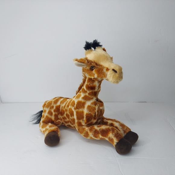 Aurora World Destination Giraffe Plush Stuffed Animal Toy Laying Down. - Picture 1 of 12